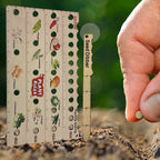 Wood Plant Ruler – Multifunctional Seed Measuring Tool for Garden
