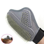 PeluvaCare Coat Care Glove for Dogs & Cats | Soft Massage & Hair Removal | Made of Soft TPR | For All Coat Types