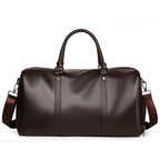 Travel bag Ravemo Roadster | Retro sports bag made of waterproof PU | 44×33×21 cm | For short trips, training & motorcycling
