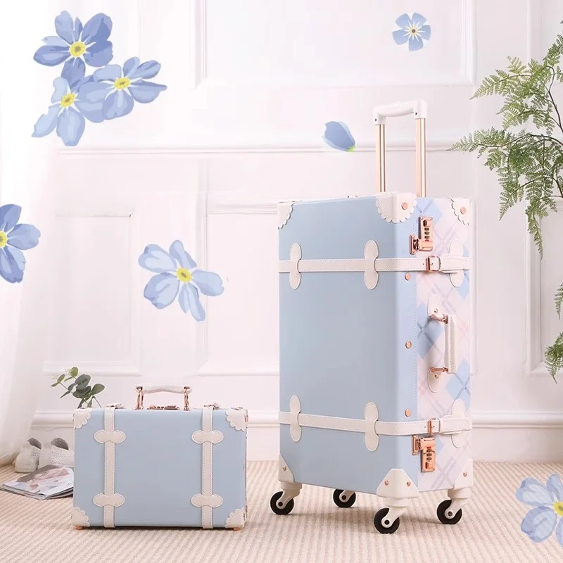 Retro Hardcase Luggage Set - Valencia