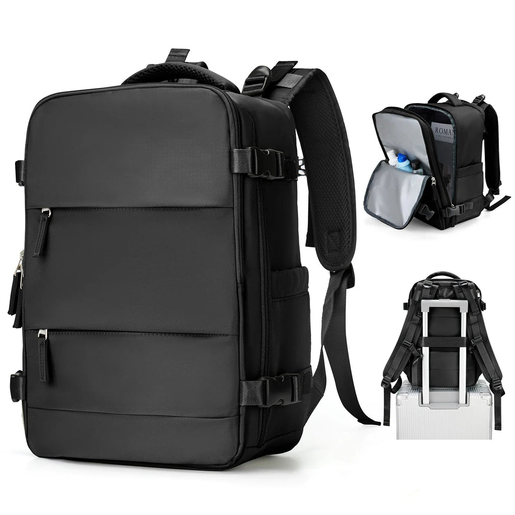 Travel Backpack Travomate | Waterproof & Versatile | 15.6" Laptop Compartment | Large Capacity with Wet-Dry Separation