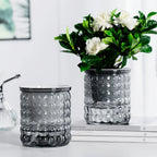Hydropura Flowerpot | Self-watering & Soil-free | Modern & Easy to Care | Set of 3