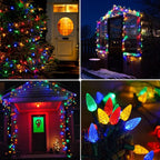 SunBerry Solar-Strawberry-Light String | 8 Light Modes | Color Change & Solar Powered | For Garden, Balcony & Christmas