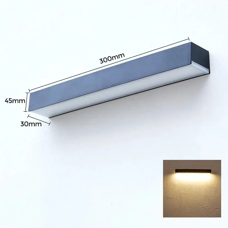 Solar Wall Light Solavella | 16 LEDs | Super Bright & Waterproof | For Garden, Balcony & House Wall | Warm & Cool White