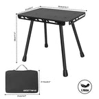 TrekFold Camping Stool | Ultralight & Foldable | Aluminium | Multifunctional