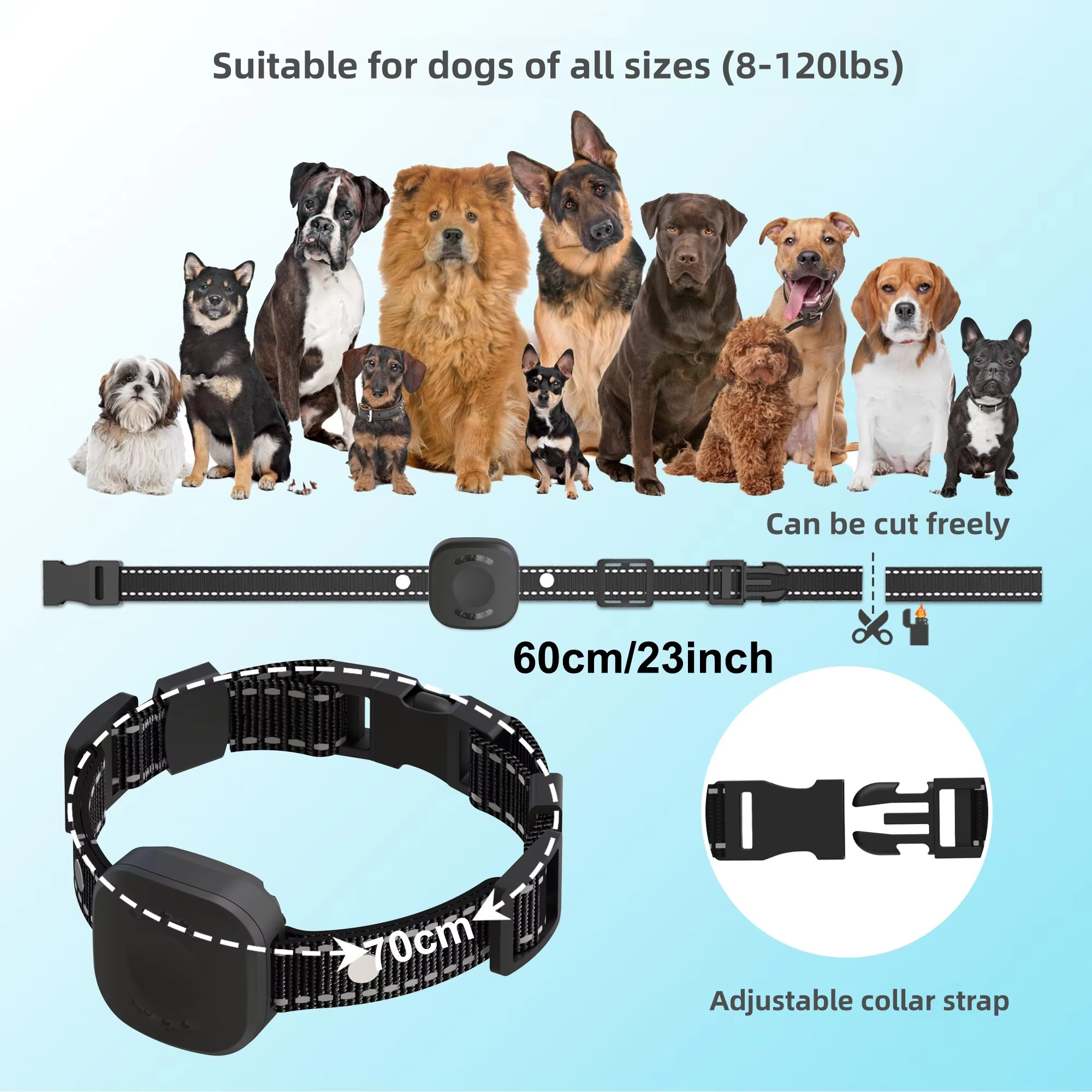 Ultimate Safety 1,574.8 feet Wireless Dog Fence System with Rechargeable, Waterproof Collar