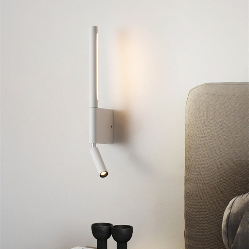 Nightstand 330-degree rotating wall lamp