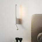 Modern LED wall lamp for bedroom, adjustable wall light in hotel style