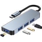 Thunderbolt 3 USB-C Hub with HDMI, PD, SD/TF for MacBook Air M1 and iPad Pro