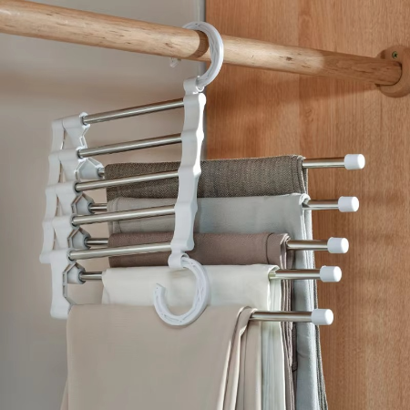 5-in-1 Adjustable Closet Organizer Hanger