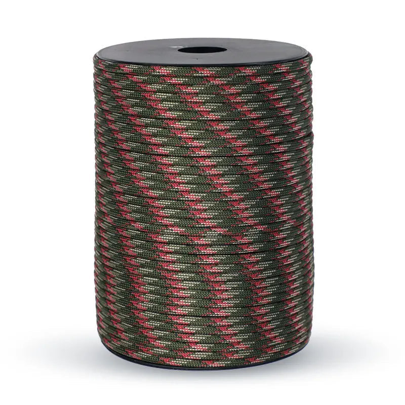 100m Survival Paracord – 9-Core Military 550 Paracord Rope for Outdoor & Crafting