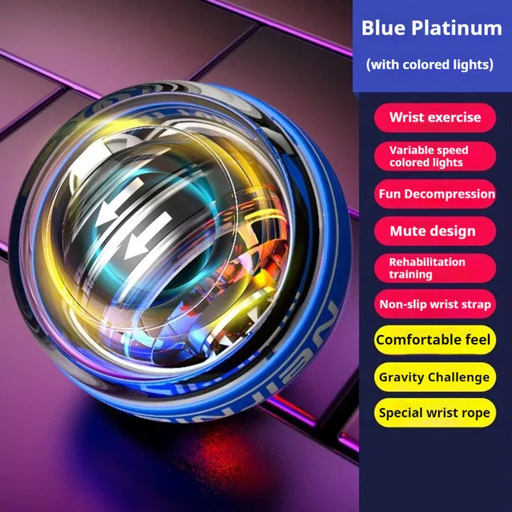 LED Wrist Strengthening Gyro Ball
