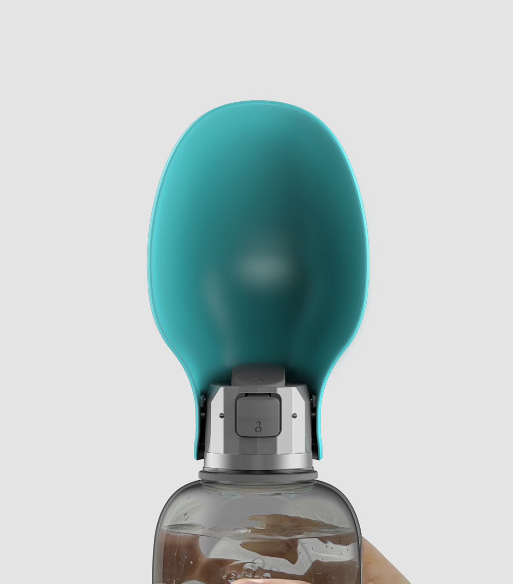 Outdoor water bottle for dogs leak-proof