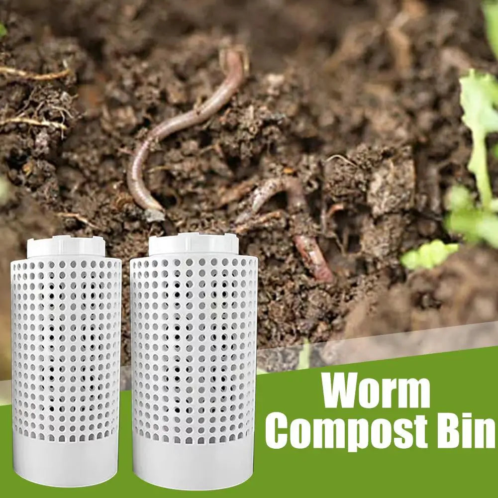EcoGrow Worm composter | Efficient & space-saving | For kitchen, balcony & garden | Sustainable composting