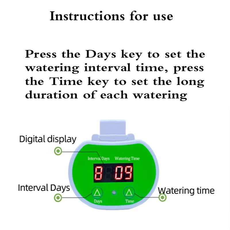 Automatic Plant Watering System with USB – Efficient Drip Irrigation