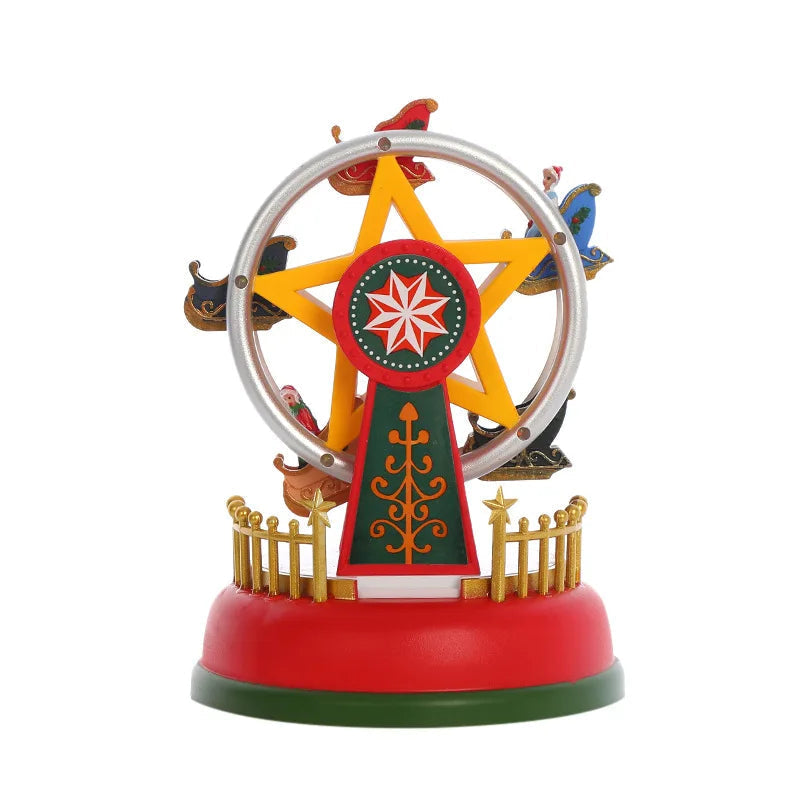 MerrySpin - Illuminated Magical Christmas Moments Lights for Children's Decor