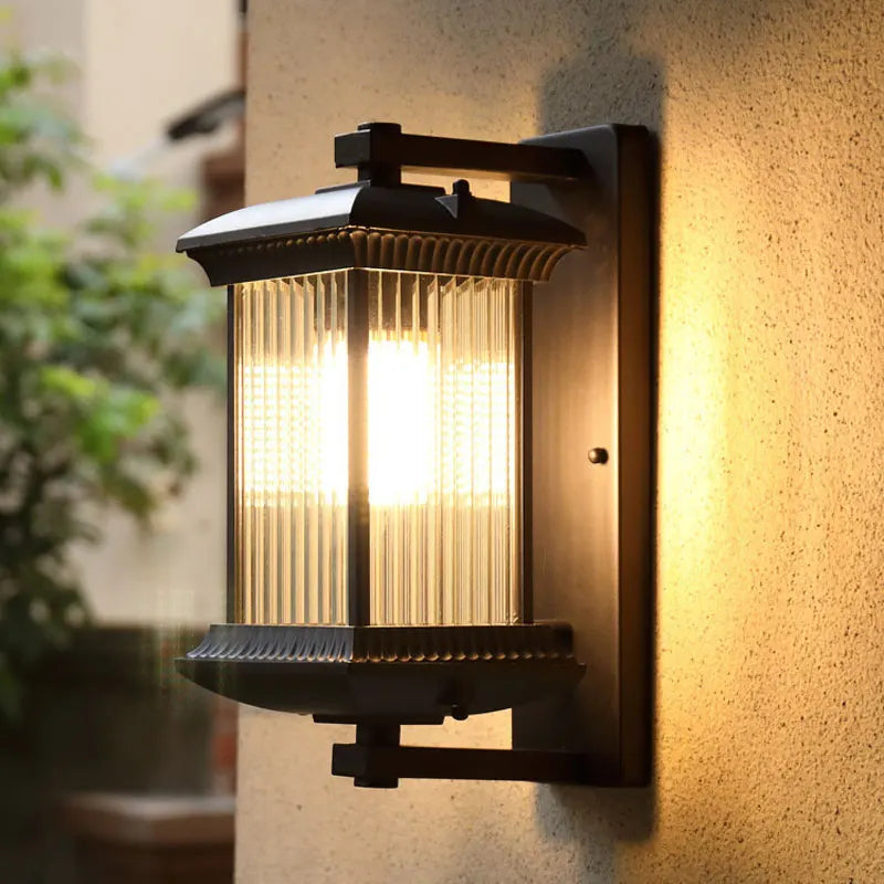 Light-repellent Outdoor Wall Light Metal | Weatherproof IP65 | E27 Socket | For Garden, Gate & Terrace