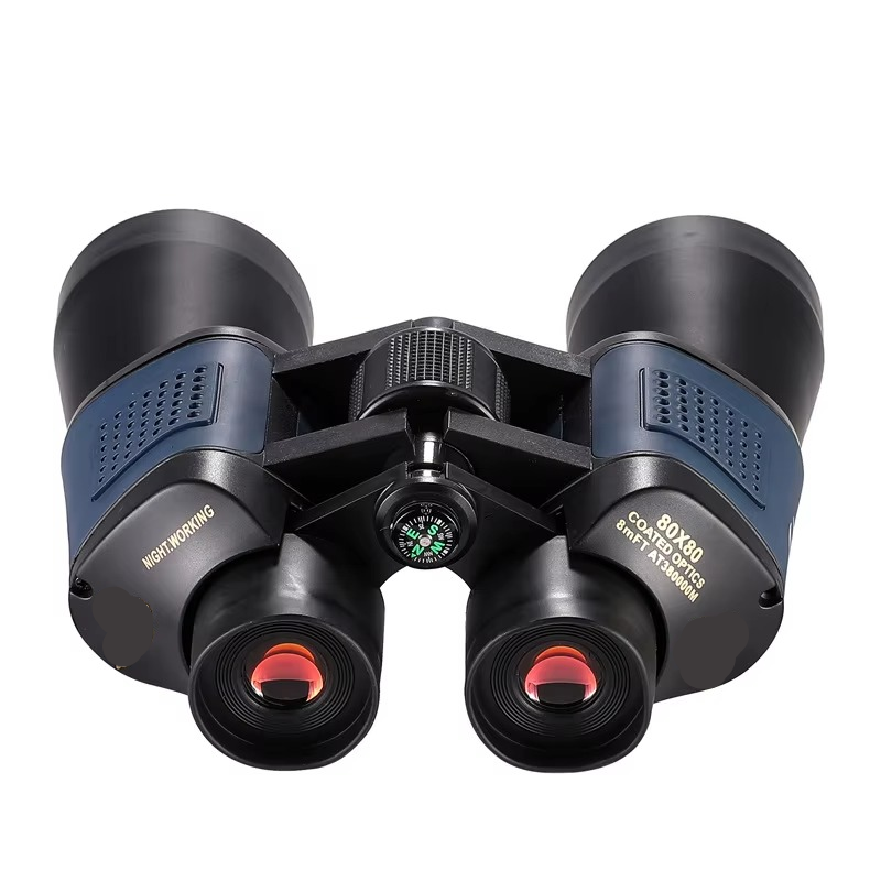 HD Zoom Portable Long Range Binoculars with BAK4 Prism for Outdoor Use