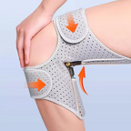 Adjustable Knee Support Brace with Power Rebound Springs for Joint Relief and Stability
