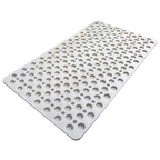 Extra-Porous TPE Non-Slip Shower Mat with Strong Suction, Anti-Mold, Machine Washable
