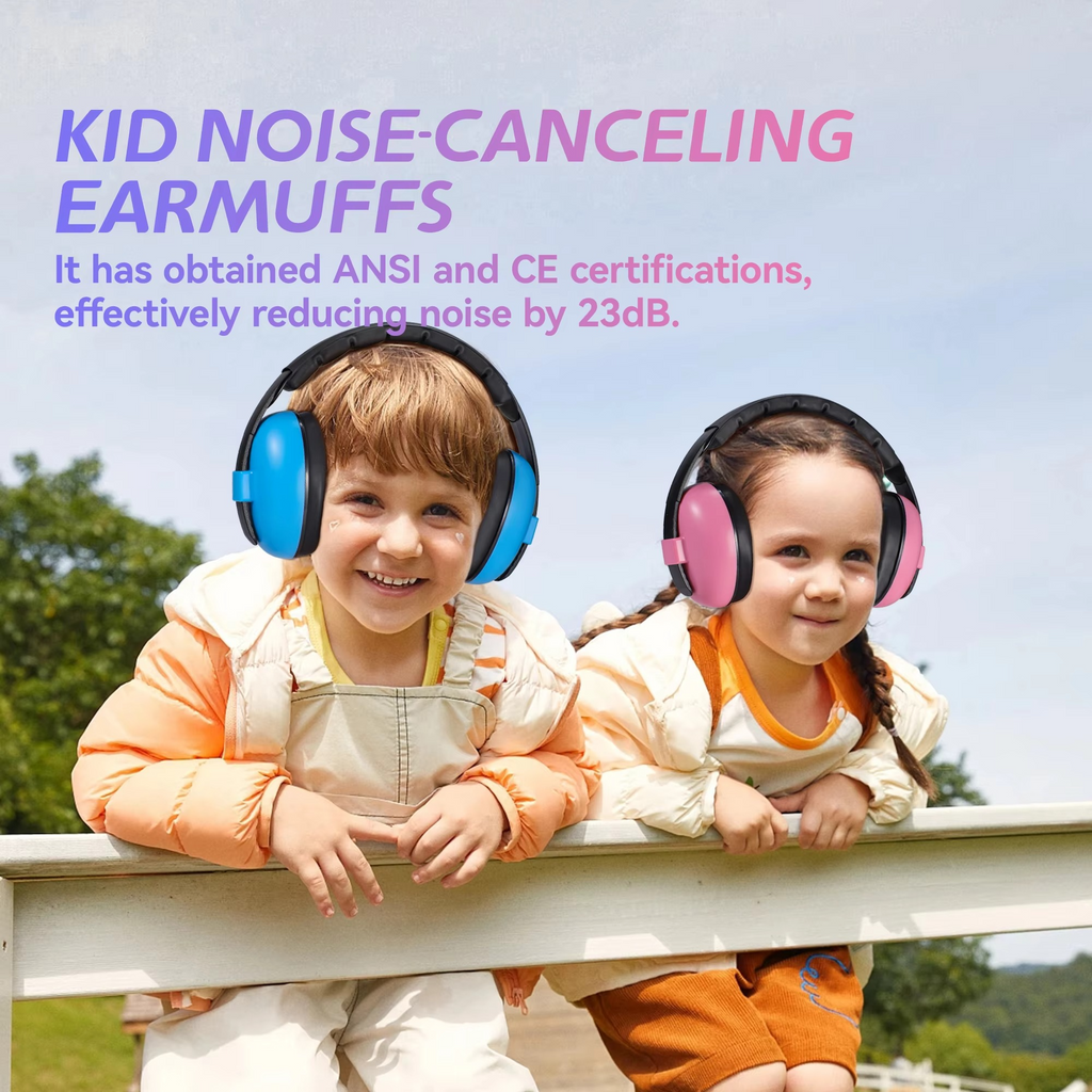 Kids Noise Reduction Earmuffs for Sleep and Focus