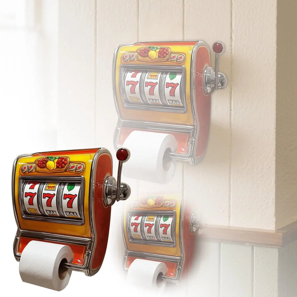 Slot Machine Toilet Roll Holder