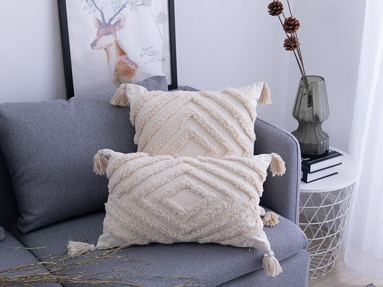 BohoVibes Pillow Covers – Ibiza Style for Home
