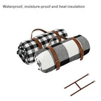 NovaPlaid | Waterproof Foldable Picnic Blanket with Carry Strap