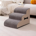Curved Dog Stairs for Small and Medium Pets – Sofa and Bed Access Steps