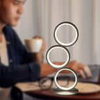 Stylish lamp with dimmable light for reading comfort
