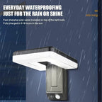 Solayra FoldWall Solar Wall Light | 3 Lighting Modes | 120° Tiltable | With Motion Sensor & Dusk Switch