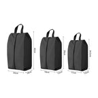 PACKSHOES Travel Shoe Bag | Water Repellent & Dustproof | With Zipper | Available in 3 Sizes & 6 Colors