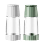 Stylish pepper mill with elegant twist