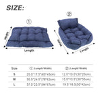 Cozy 3-in-1 bed for pets