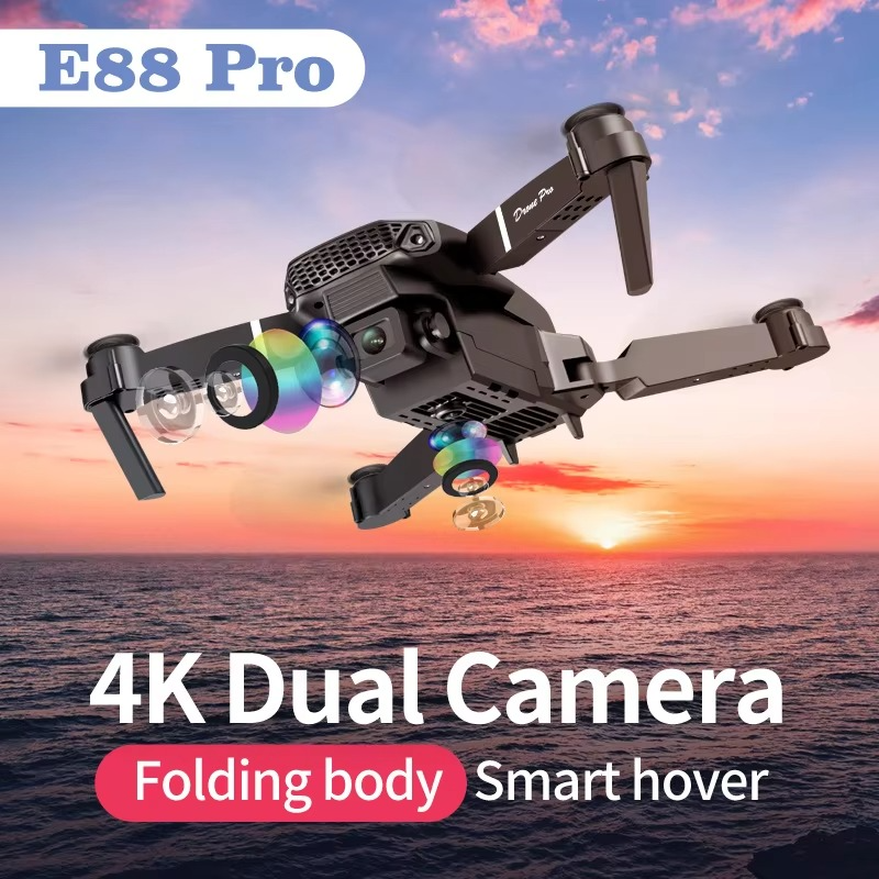 Advanced Optical Flow 4K Dual-Camera Drone for Aerial Photography