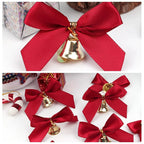 KerstKlink | Elegant Bow with Bells for Decoration