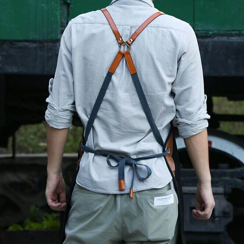 Premium Leather Belt Apron