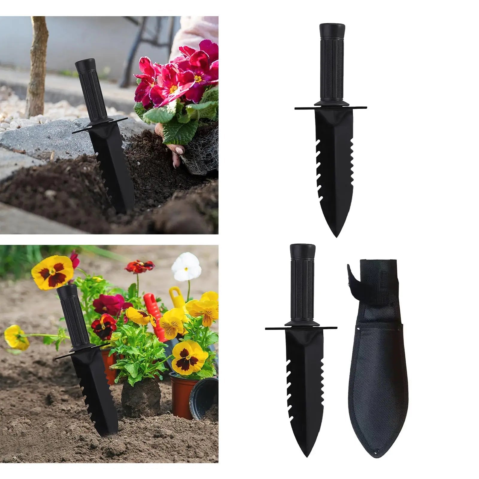 GardenPro Garden Spade | Sturdy Iron | Ergonomic Handle | Versatile & Practical