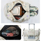 FlexiZen Sports Bag with Shoe Compartment and Stylish Design – Water Repellent