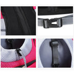 Backpack with Mesh for Pets for Walks and Hikes
