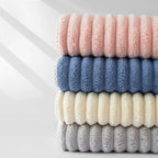 Quick Absorption Coral Plush Towel