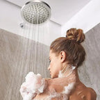 High-Pressure Rain Shower Head with Arm | Round Model – Wall Mount