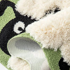 Fluffy Sheep Shaped Bedroom Bedside Rug