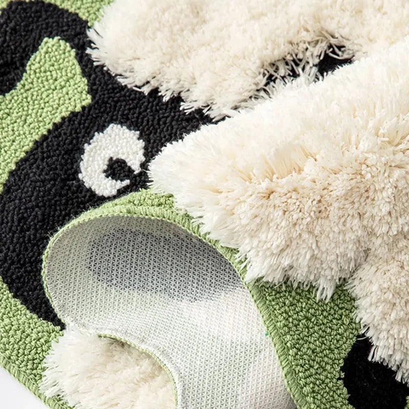 Fluffy Sheep Shaped Bedroom Bedside Rug