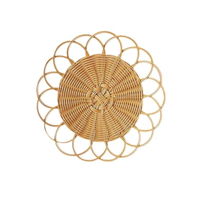 Hand-Woven Grape Vine Ornaments