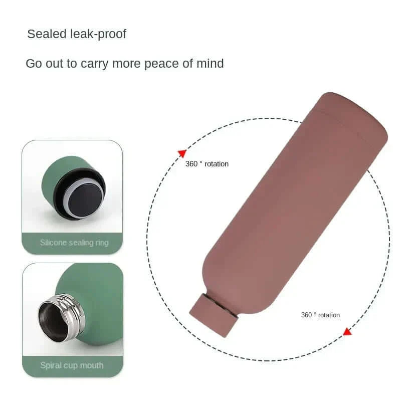 Creative stainless steel water bottle