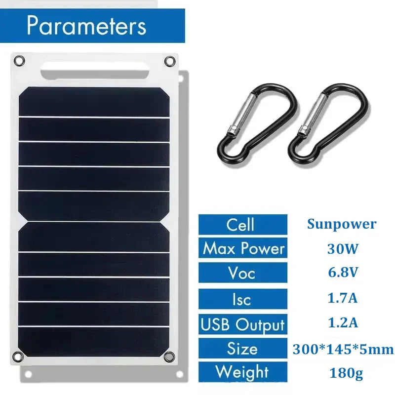 Sunivera Solar Charger | Ultralight & Lightweight | 6W USB Panel | Weatherproof & Portable