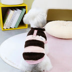Warmer fleece dog sweater for small dogs