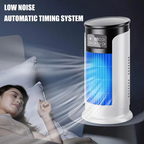Portable Air Conditioner Fan with Timer and 10 oz Water Tank for Quiet Room Cooling