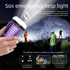 Mosquito lamp Lumava Pro | 4-in-1 Camping light with insect killer & SOS function | Rechargeable with USB-C & 2000 mAh battery